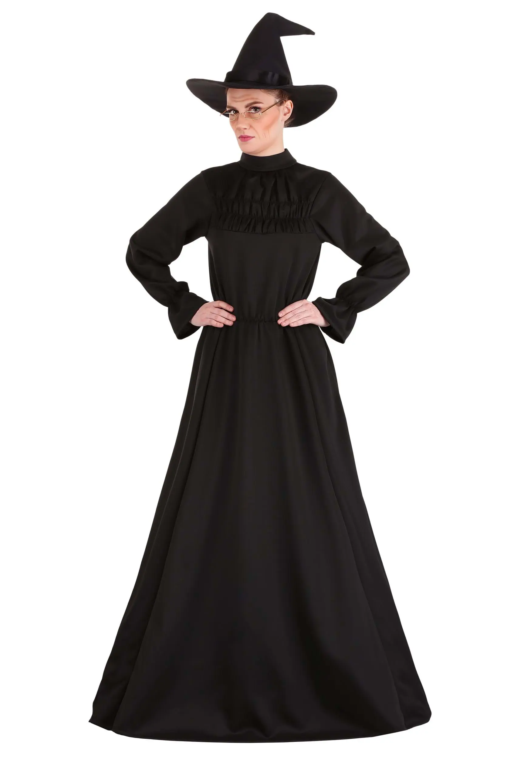 Deluxe Harry Potter Plus Size McGonagall Costume 3 Deluxe Harry Potter Plus Size McGonagall Costume - Image 3