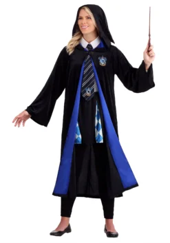 Deluxe Harry Potter Adult Plus Size Ravenclaw Robe 10 Deluxe Harry Potter Adult Plus Size Ravenclaw Robe -Fun Costumes Shop deluxe harry potter plus size adult ravenclaw robe 4