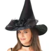 Deluxe Iridescent Witch Hat For Women