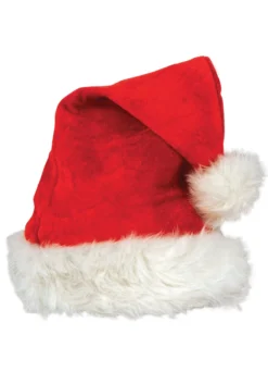 Deluxe Velvet Santa Hat