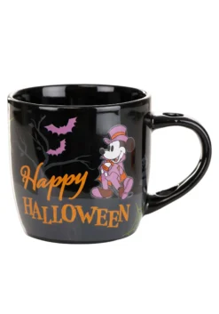 Happy Halloween Black Stirrer Mickey Disney Mug -Fun Costumes Shop disney mickey happy halloween black stirrer mug alt 4
