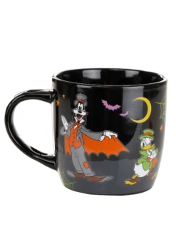 Happy Halloween Black Stirrer Mickey Disney Mug -Fun Costumes Shop disney mickey happy halloween black stirrer mug alt 5