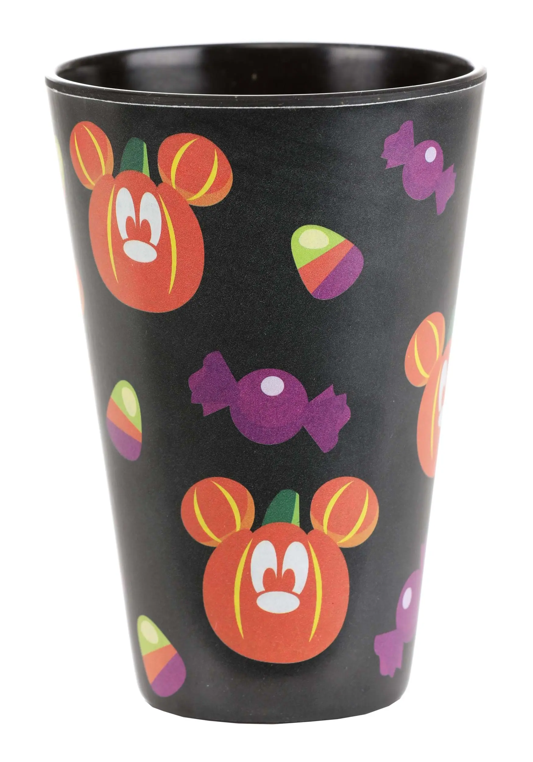 Adult Disney Mickey Pumpkins Tossed Black Tumblers Set Of 4 1 Adult Disney Mickey Pumpkins Tossed Black Tumblers Set Of 4