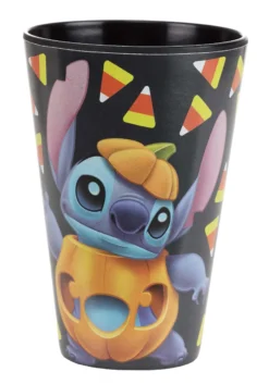 Adult Disney Stitch Jack O'Lantern Black Tumblers Set Of 4 6 Adult Disney Stitch Jack O'Lantern Black Tumblers Set Of 4 -Fun Costumes Shop disney stitch jack olantern black tumblers set of alt 2