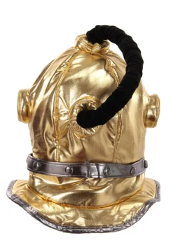 Gold Diving Bell Plush Helmet -Fun Costumes Shop diving bell plush helmet alt 3