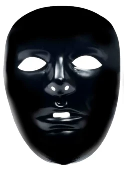 Adult Do It Yourself Black Mask