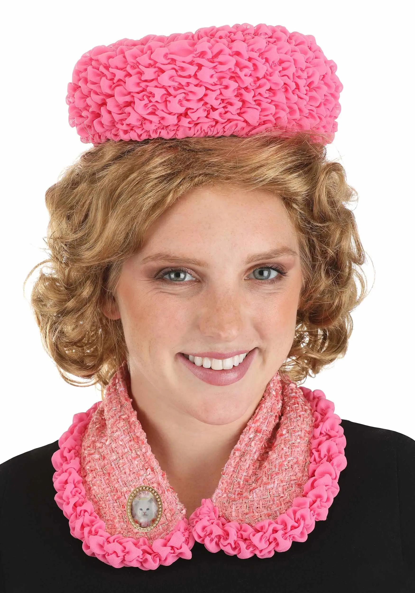 Women's Dolores Umbridge Costume Hat & Cat Pin Kit 2 Women's Dolores Umbridge Costume Hat & Cat Pin Kit - Image 2