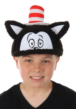 Dr. Seuss Cat In The Hat Fuzzy Adult Cap 11 Dr. Seuss Cat In The Hat Fuzzy Adult Cap -Fun Costumes Shop dr seuss cat in the hat fuzzy cap alt 3