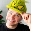 Dr. Seuss Grinch Fuzzy Cap