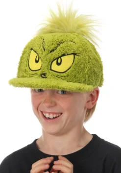 Dr. Seuss Grinch Fuzzy Cap 11 Dr. Seuss Grinch Fuzzy Cap -Fun Costumes Shop dr seuss grinch fuzzy cap alt 3