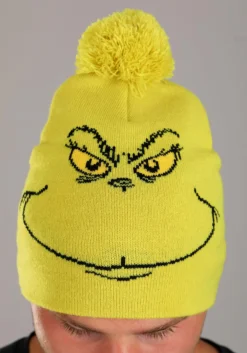 Dr. Seuss How The Grinch Stole Christmas Knit Hat -Fun Costumes Shop dr seuss grinch knit hat alt 2