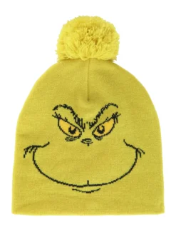 Dr. Seuss How The Grinch Stole Christmas Knit Hat -Fun Costumes Shop dr seuss grinch knit hat alt 3