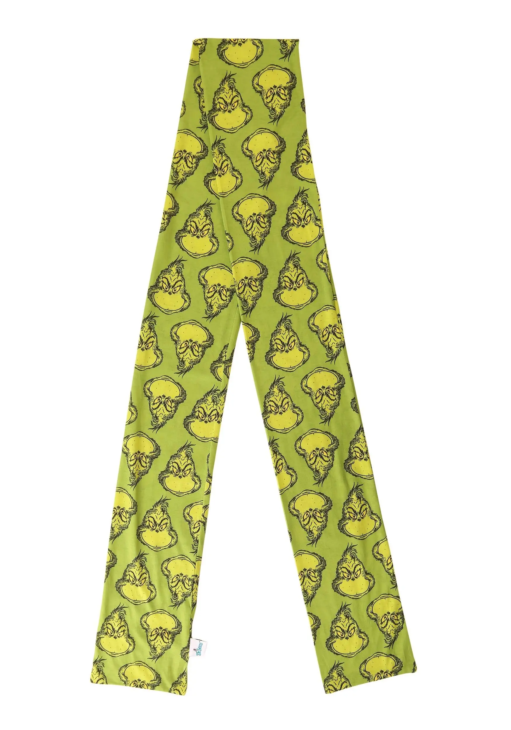 Dr. Seuss The Grinch Jersey Scarf For Women 4 Dr. Seuss The Grinch Jersey Scarf For Women - Image 4