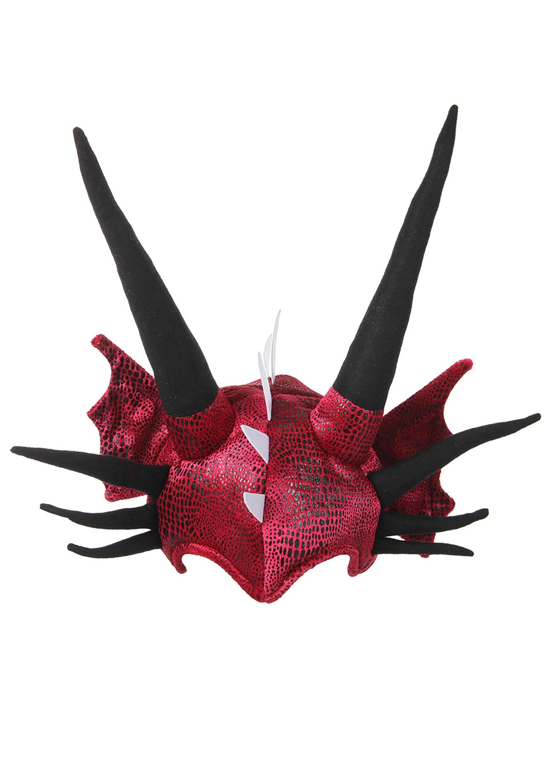 Soft Horned Dragon Costume Hat Accessory 3 Soft Horned Dragon Costume Hat Accessory - Image 3