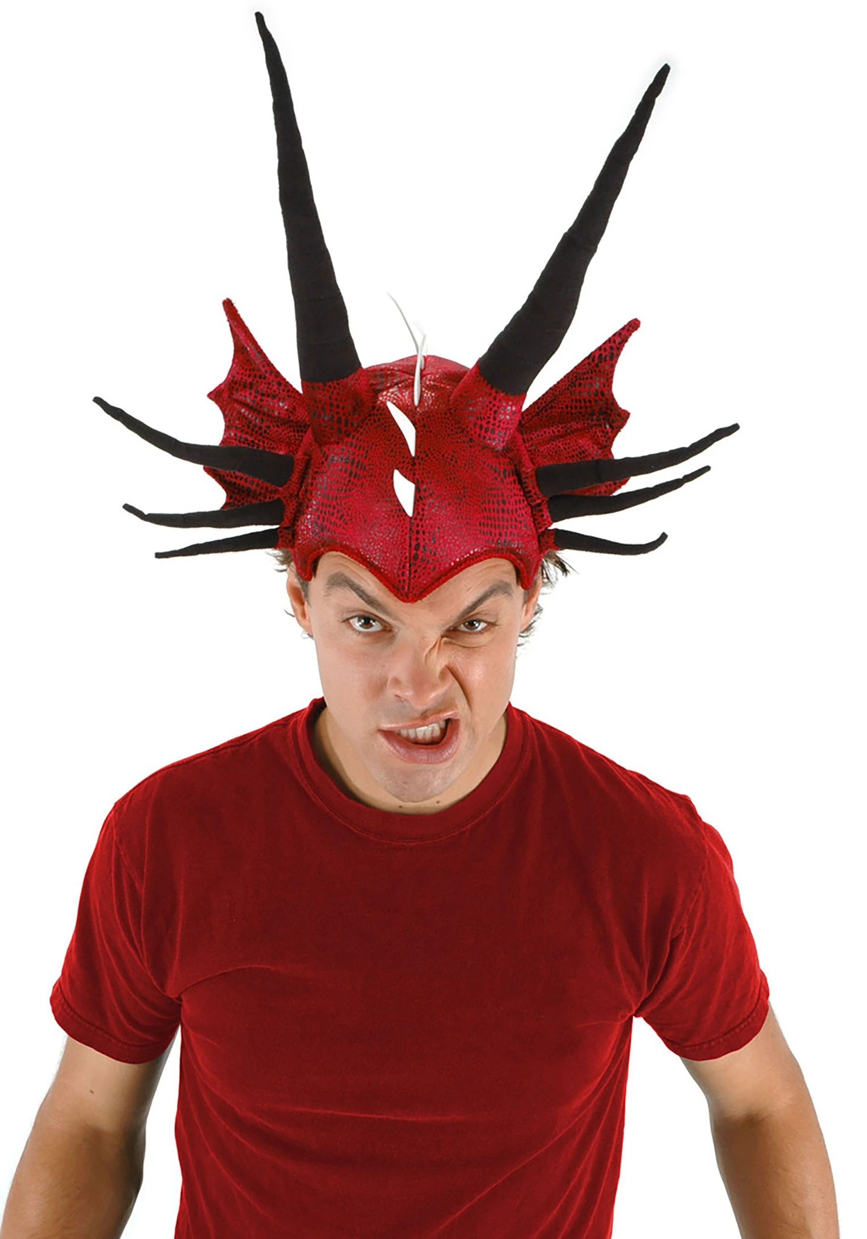 Soft Horned Dragon Costume Hat Accessory 1 Soft Horned Dragon Costume Hat Accessory