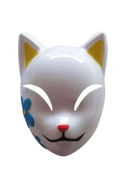 Flower Cat Anime Slayer Mask For Adults