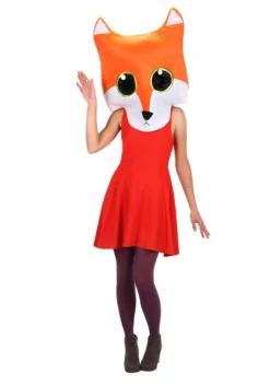Fox Plush MASKot Head -Fun Costumes Shop fox maskot head alt 2