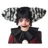 Black And White Clown Funhouse Wig