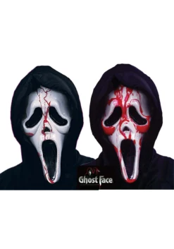 Fun World Adult Ghost Face Bleeding Mask -Fun Costumes Shop ghost face bleeding adult mask alt 2