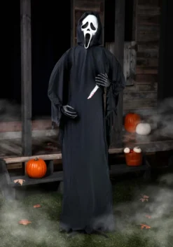 Fun World Standing 6 Foot Ghost Face Prop