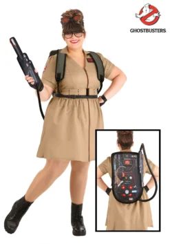 Ghostbusters Women's Plus Size Costume Dress