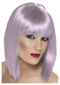 Smiffys Glam Lilac Wig