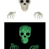 Glow In The Dark Grave Breaker Skeleton Halloween Decoration