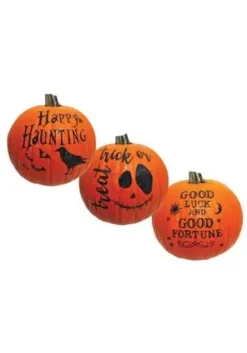 Fun World Pumpkin Glitter Good Luck Sticker Kit -Fun Costumes Shop good luck pumpkin glitter sticker kit alt 2