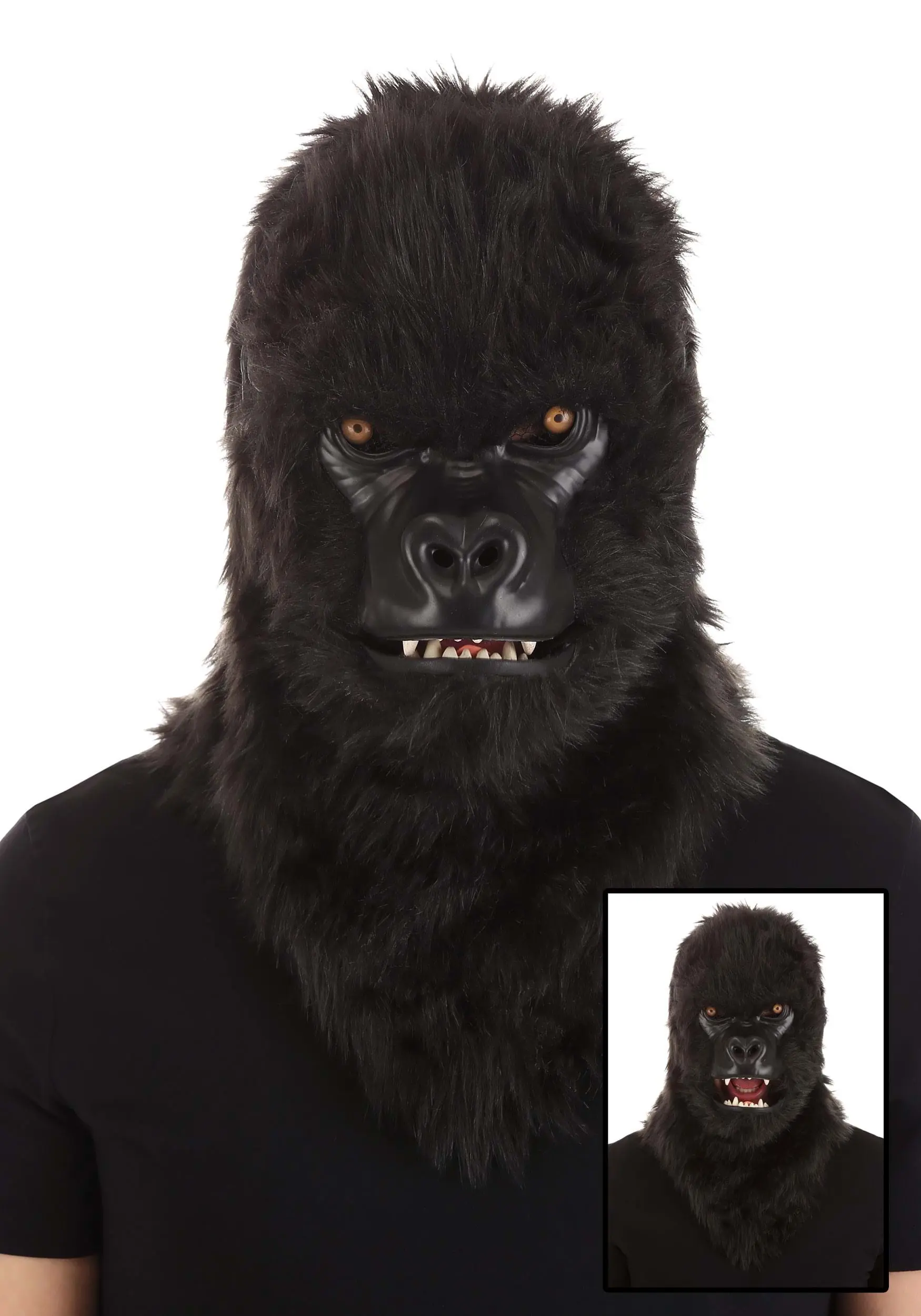 Gorilla Mouth Mover Mask 1 Gorilla Mouth Mover Mask