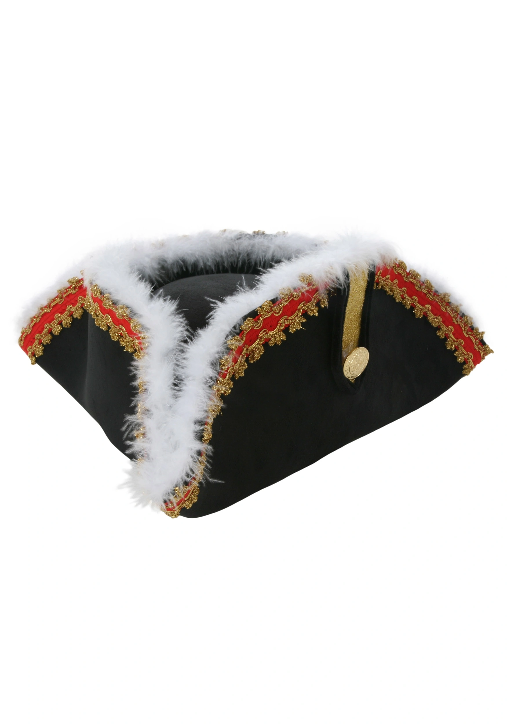 Governor Tricorn Pirate Costume Hat 1 Governor Tricorn Pirate Costume Hat