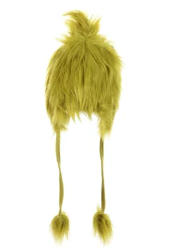 Deluxe Grinch Hoodie Hat 12 Deluxe Grinch Hoodie Hat -Fun Costumes Shop green grinch character hoodie alt 5
