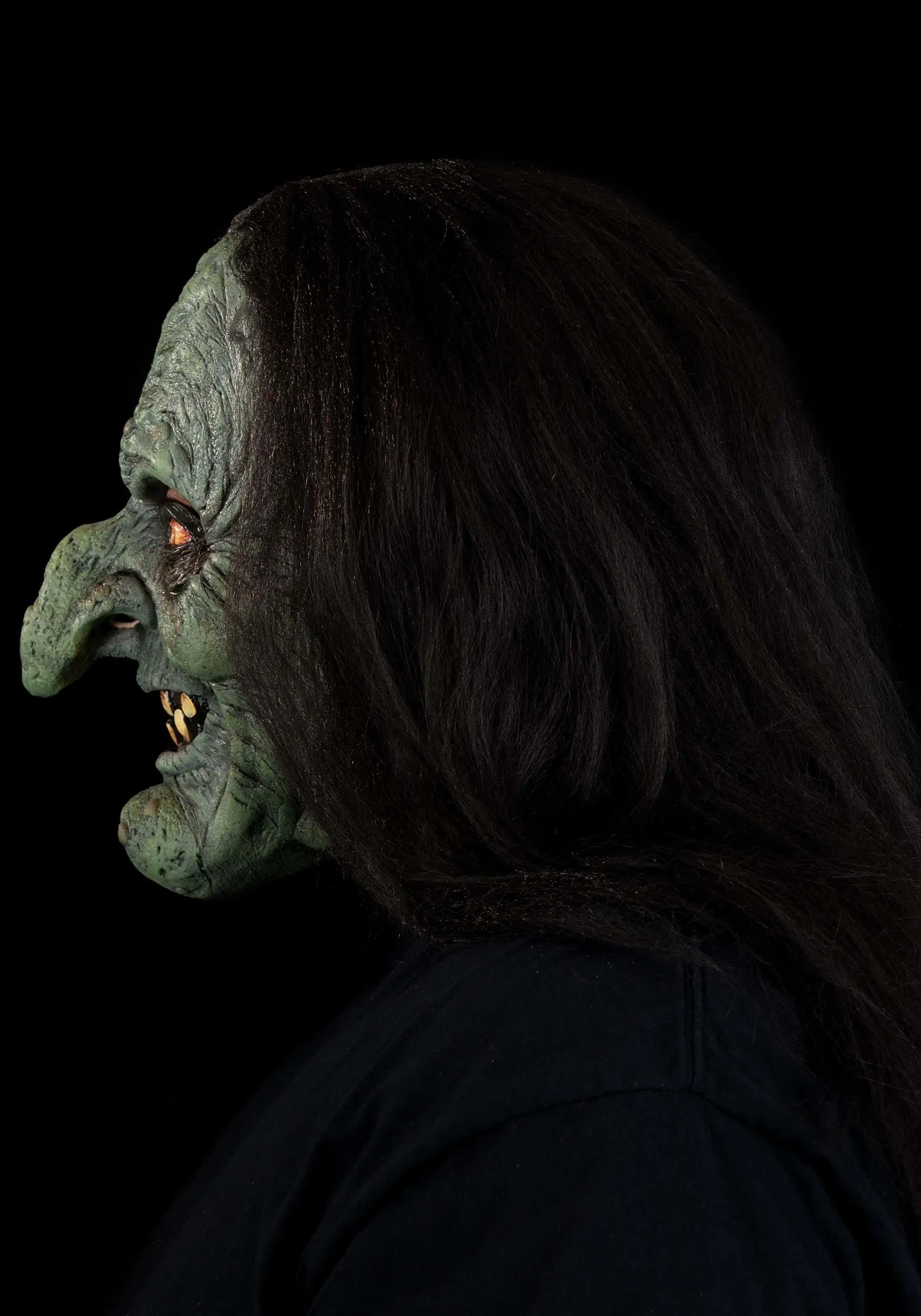 Haxan Green Witch Mask For Adults 2 Haxan Green Witch Mask For Adults - Image 2