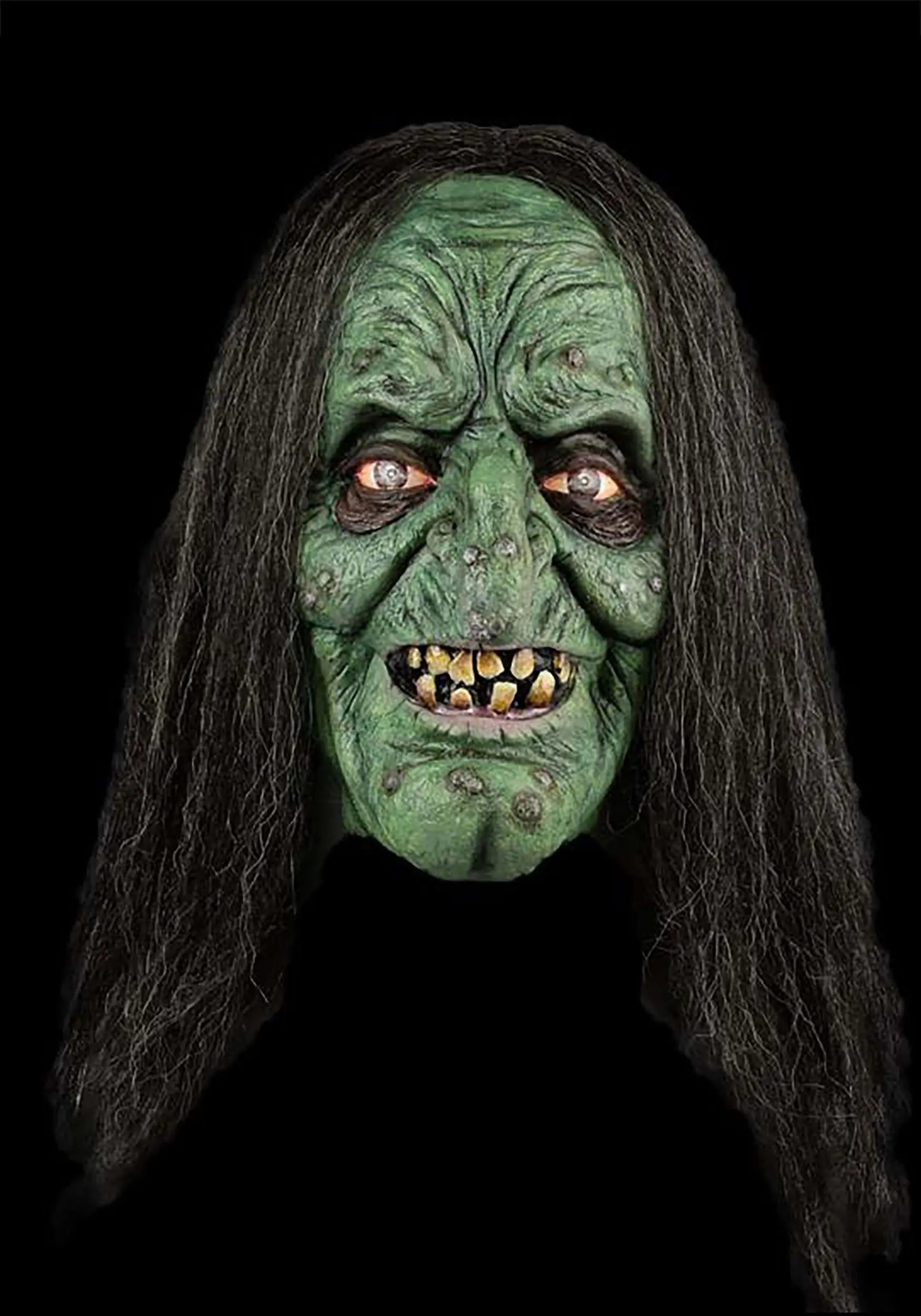 Haxan Green Witch Mask For Adults 1 Haxan Green Witch Mask For Adults