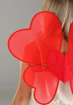 Armada Heart-Shaped Wings Accessory Kit -Fun Costumes Shop heart shaped wings accessory kit alt 2