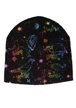 Hogwarts House Emblem Constellations-Knit Hat -Fun Costumes Shop hogwarts house emblem constellation knit hat alt 4