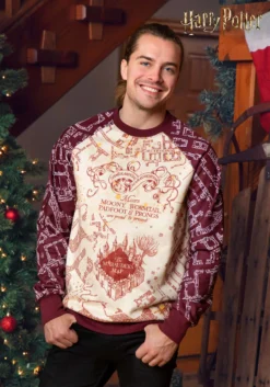 Harry Potter Marauder's Map Sweatshirt For Adults