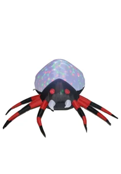 Inflatable 4 Foot Projection Kaleidoscope Spider 5 Inflatable 4 Foot Projection Kaleidoscope Spider -Fun Costumes Shop inflatable 4ft projection kaleidoscope spider alt 2
