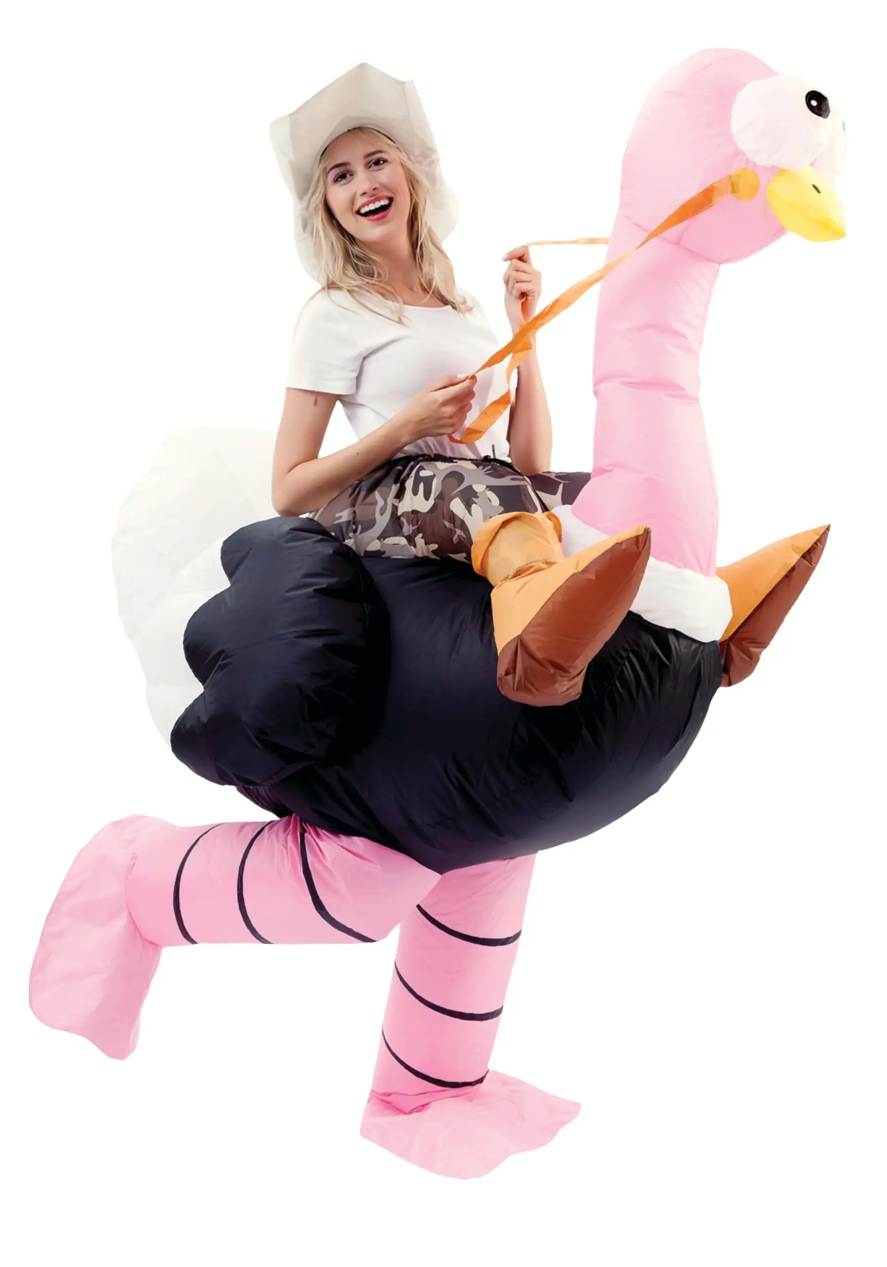 Inflatable Ostrich Ride-On Costume For Adults 2 Inflatable Ostrich Ride-On Costume For Adults - Image 2