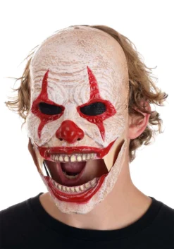 Jabber Jaw Clown Adult Mask -Fun Costumes Shop jabber jaw clown mask alt 1
