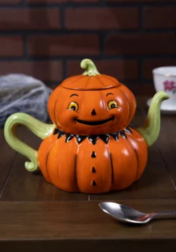 Jack O Lantern Tea Pot