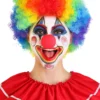 Jumbo Rainbow Clown Wig