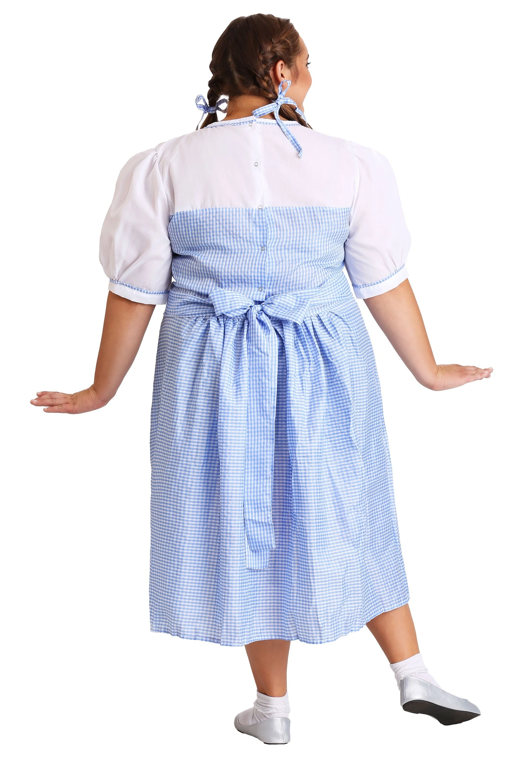 Kansas Girl Plus Size Adult Costume 2 Kansas Girl Plus Size Adult Costume - Image 2