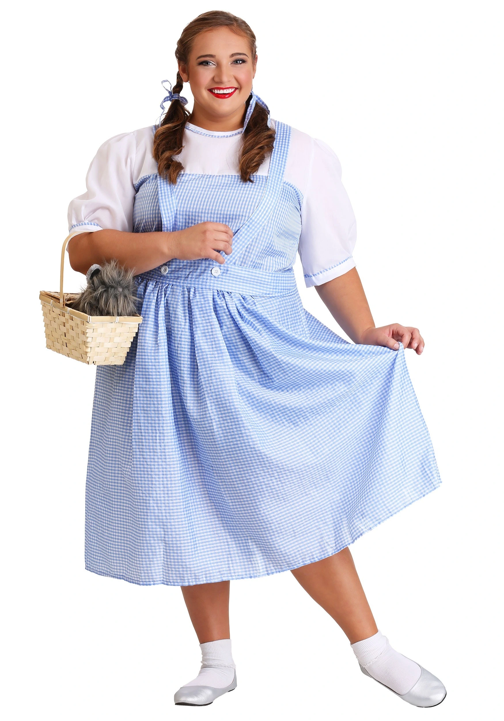 Kansas Girl Plus Size Adult Costume 1 Kansas Girl Plus Size Adult Costume