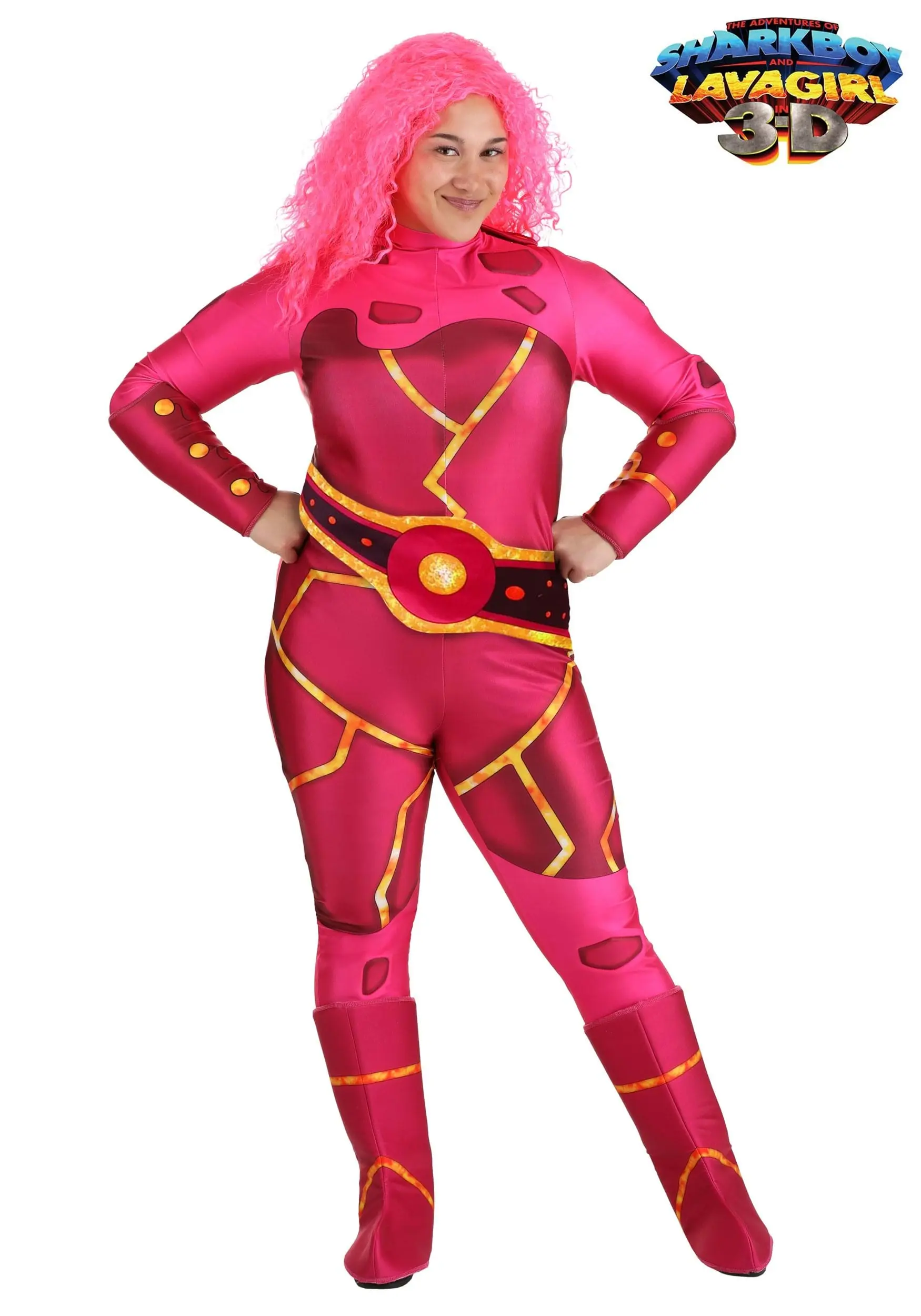 Lava Girl Plus Size Women's Costume 1 Lava Girl Plus Size Women's Costume