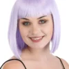 Light Purple Bob Wig For Women