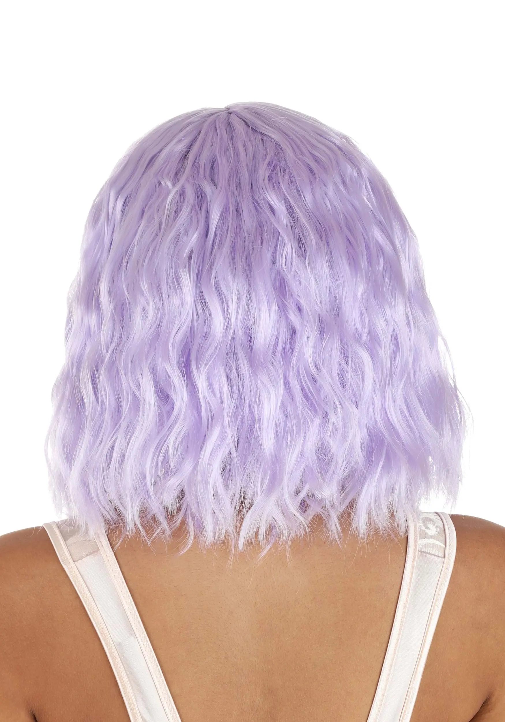 Light Purple Wavy Wig For Women 2 Light Purple Wavy Wig For Women - Image 2