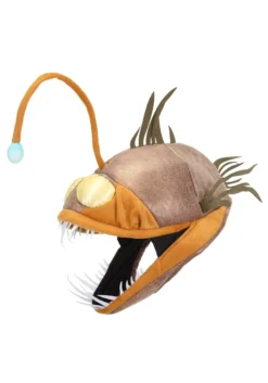 Light-Up Angler Fish Jawesome Costume Hat For Adults -Fun Costumes Shop light up angler fish jawesome hat alt 2