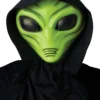 Light Up Green Alien Costume Mask