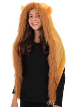 Furry Lion Hood 9 Furry Lion Hood -Fun Costumes Shop lion plush hood alt 2