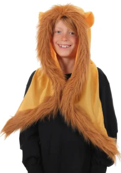Furry Lion Hood 10 Furry Lion Hood -Fun Costumes Shop lion plush hood alt 3